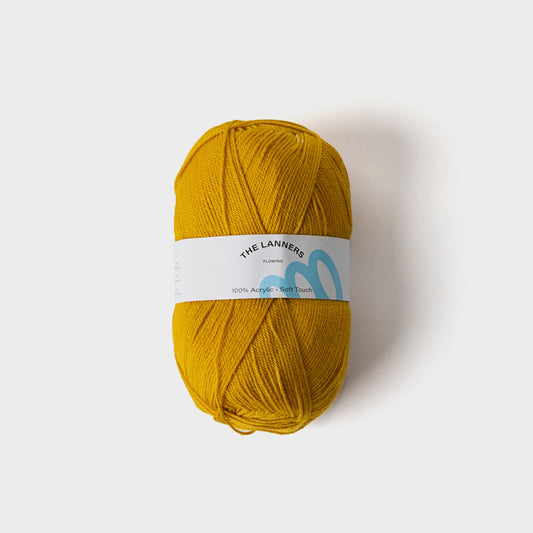Wollknäuel Flowing Mustard 111 The Lanners