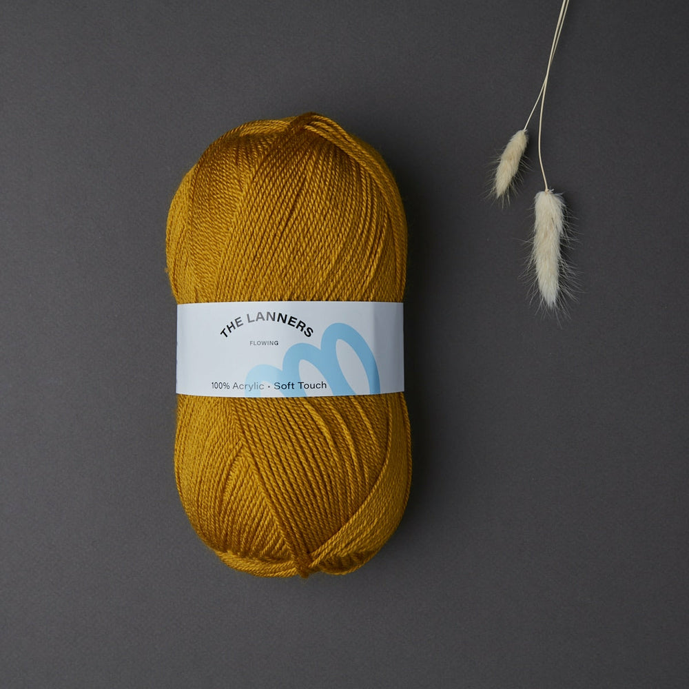 Wollknäuel Flowing Mustard 111 The Lanners