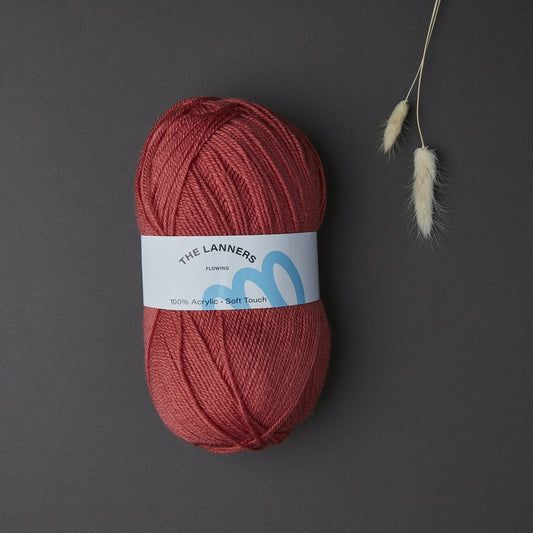 Wollknäuel Flowing Gum Pink 640 The Lanners