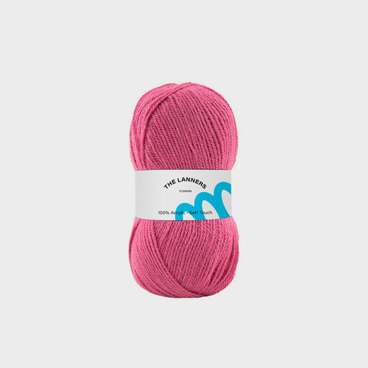Wollknäuel Flowing Light Pink 563 The Lanners