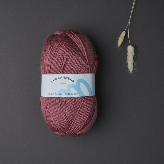 Wollknäuel Flowing Light Pink 563 The Lanners