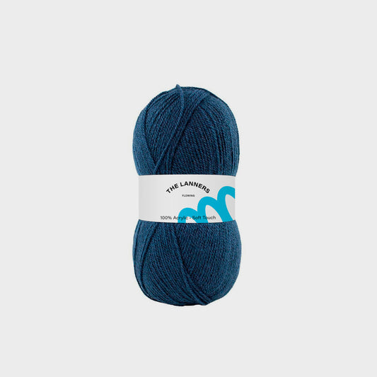 Wollknäuel Flowing Bluish Grey 535 The Lanners