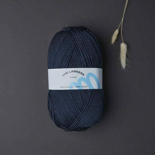 Wollknäuel Flowing Bluish Grey 535 The Lanners
