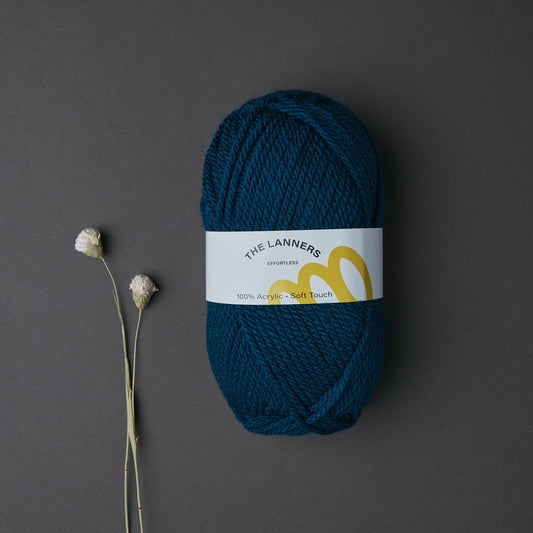 Wollknäuel Effortless Deep Blue 733 The Lanners