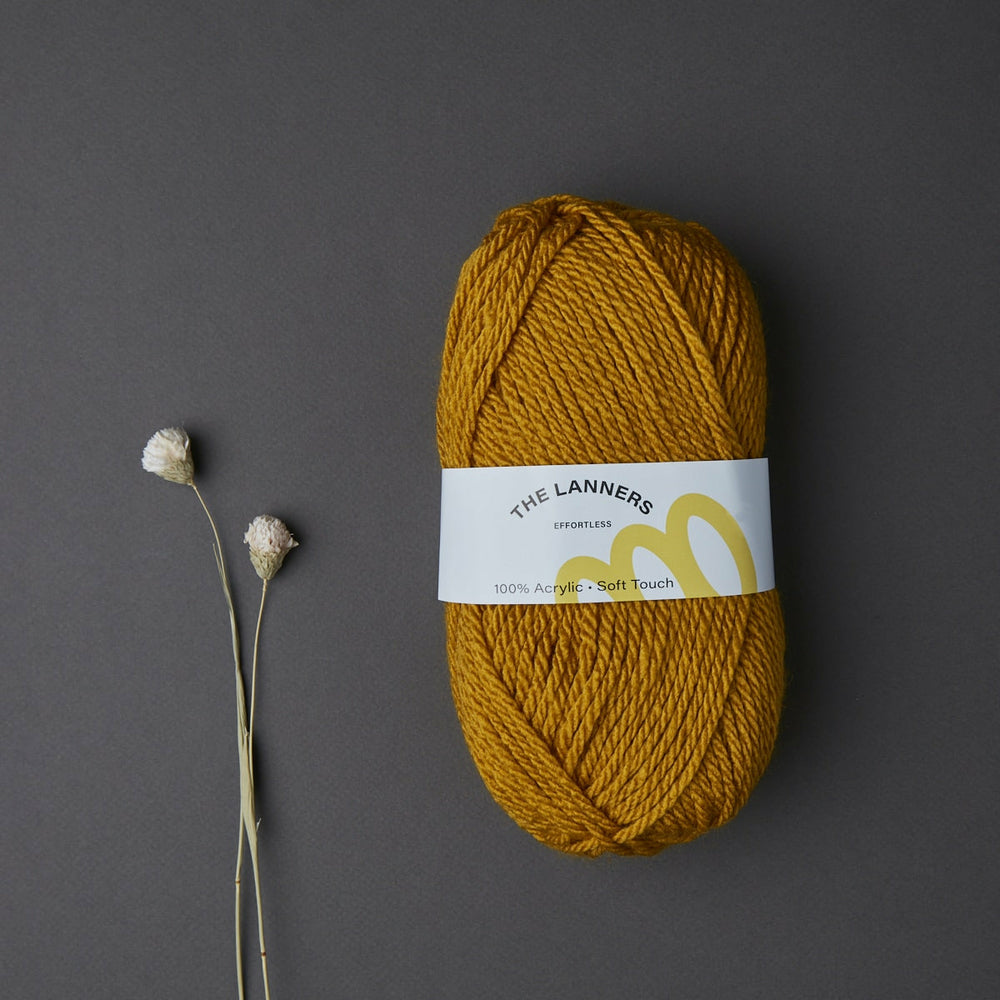 Wollknäuel Effortless Mustard 111 The Lanners