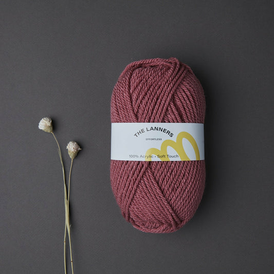 Wollknäuel Effortless Vintage Pink 563 The Lanners