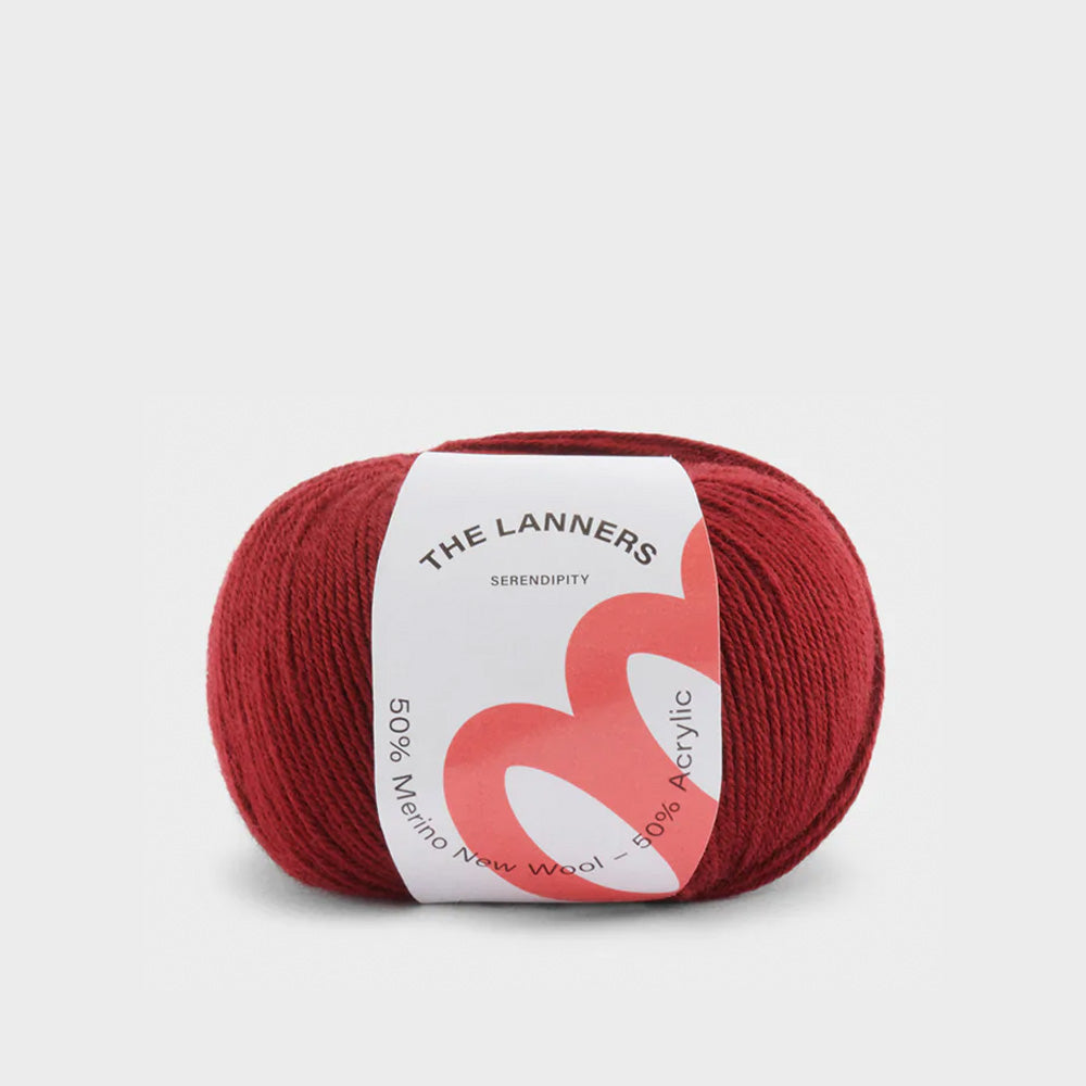 Wollknäuel Serendipity Red 907 The Lanners