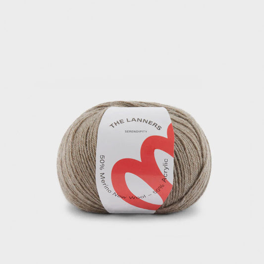 Wollknäuel Serendipity Taupe 600 The Lanners