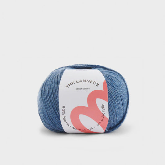 Wollknäuel Serendipity Bluish Grey 547 The Lanners
