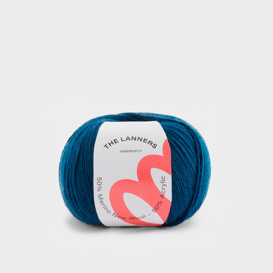 Wollknäuel Serendipity Dark Blue 251 The Lanners