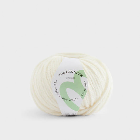 Wollknäuel Limerence White 574 The Lanners