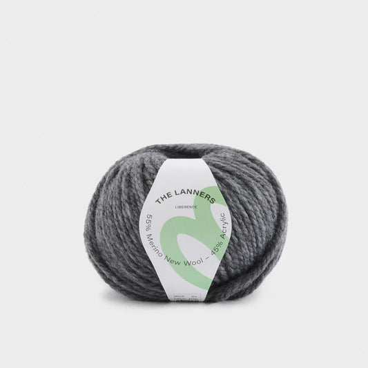 Wollknäuel Limerence Med Grey 298 The Lanners