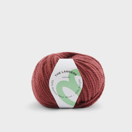 Wollknäuel Limerence Vintage Burgundy 829 The Lanners