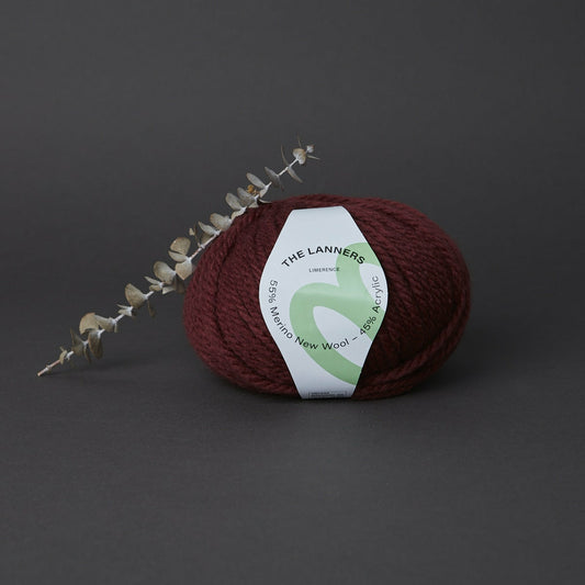 Wollknäuel Limerence Vintage Burgundy 829 The Lanners