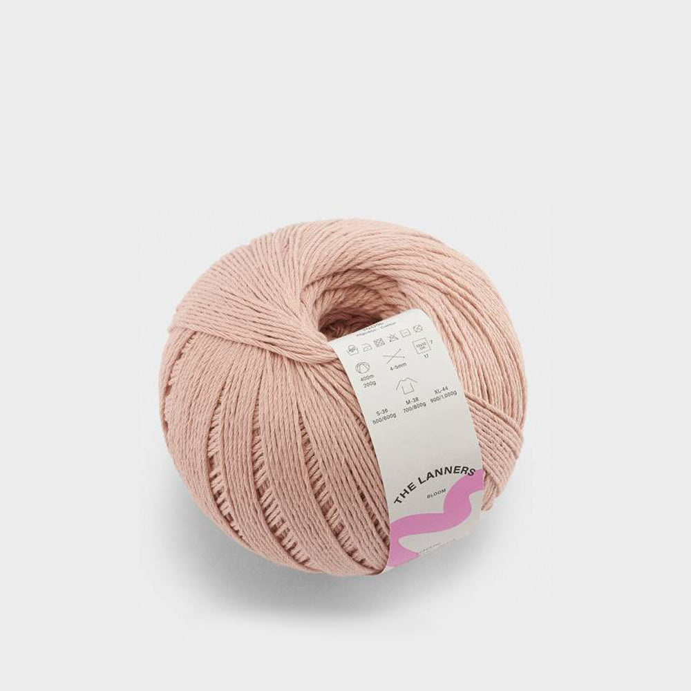 Knäuel Bloom Nude Pink The Lanners (1)