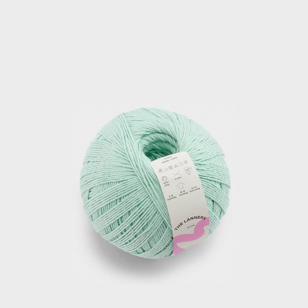 Knäuel Bloom Mint Green The Lanners (1)