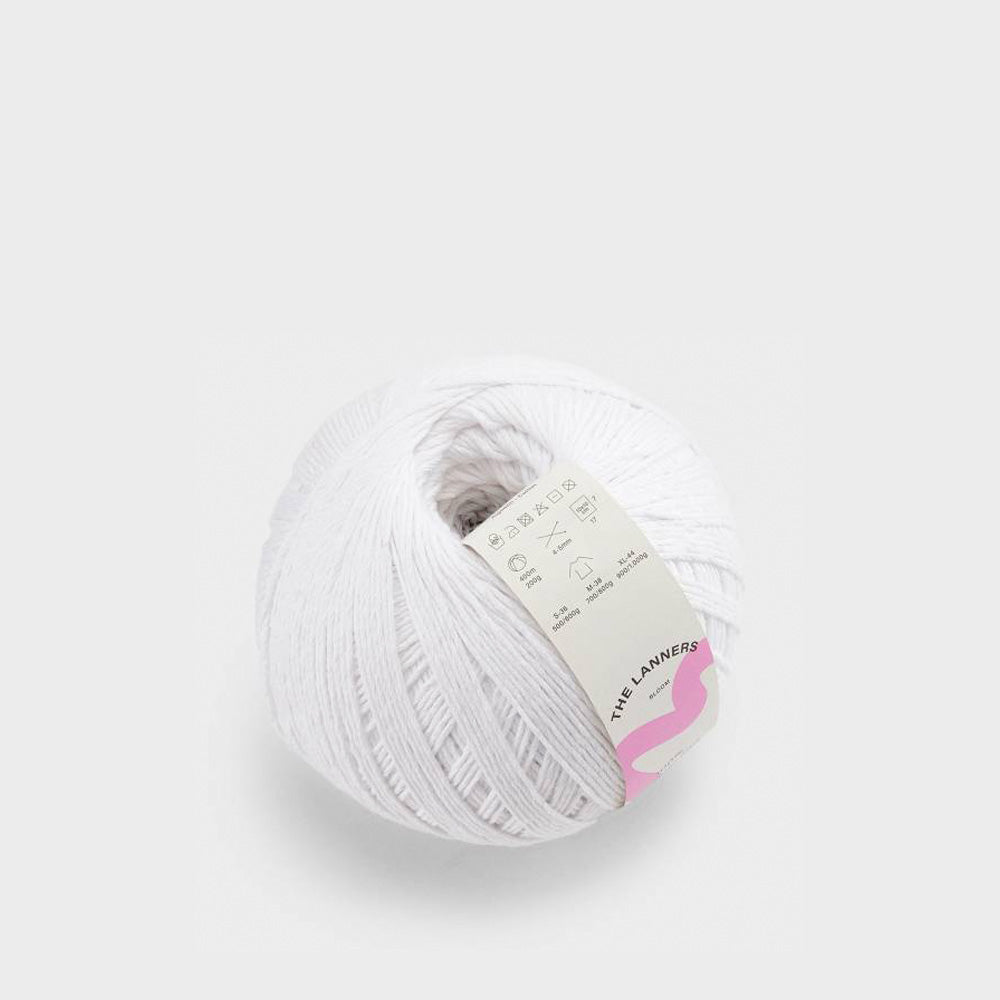 Knäuel Bloom White The Lanners (1)