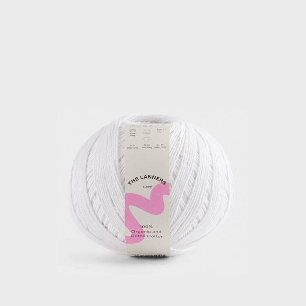 Knäuel Bloom White The Lanners