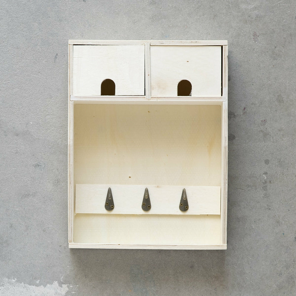 Schlüsselkasten aus Holz (1)