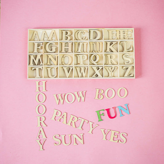 Holzalphabet 3 X 8 Von Artemio