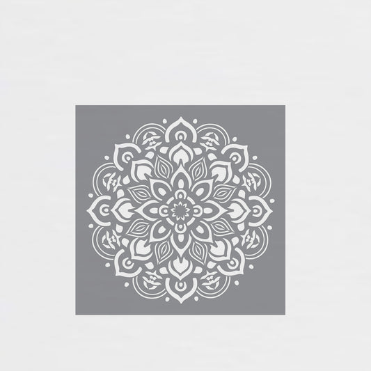 Schablone Stencil Mandala 30,5 X 30,5