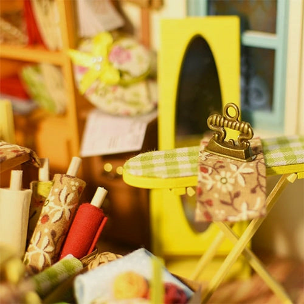 Modell Miniatur Nähatelier Von Lisa Tailor Von Robotime (1)