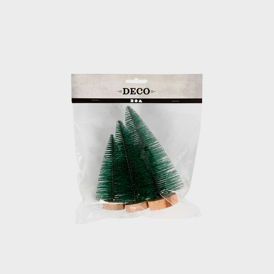 Set mit 3 Weihnachtsbäumen