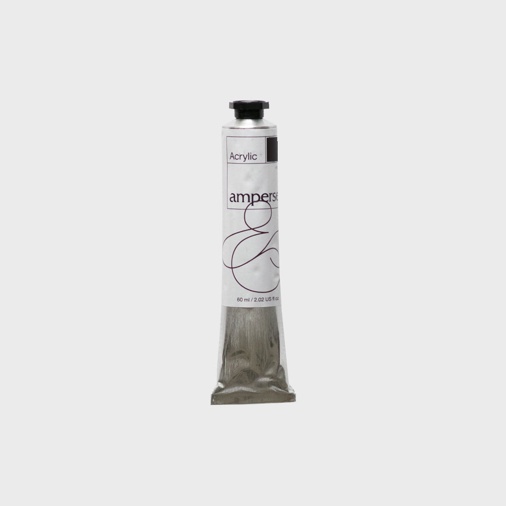 Acrylfarbe 60 ml von Amperse, Nr. 20 Oxidschwarz