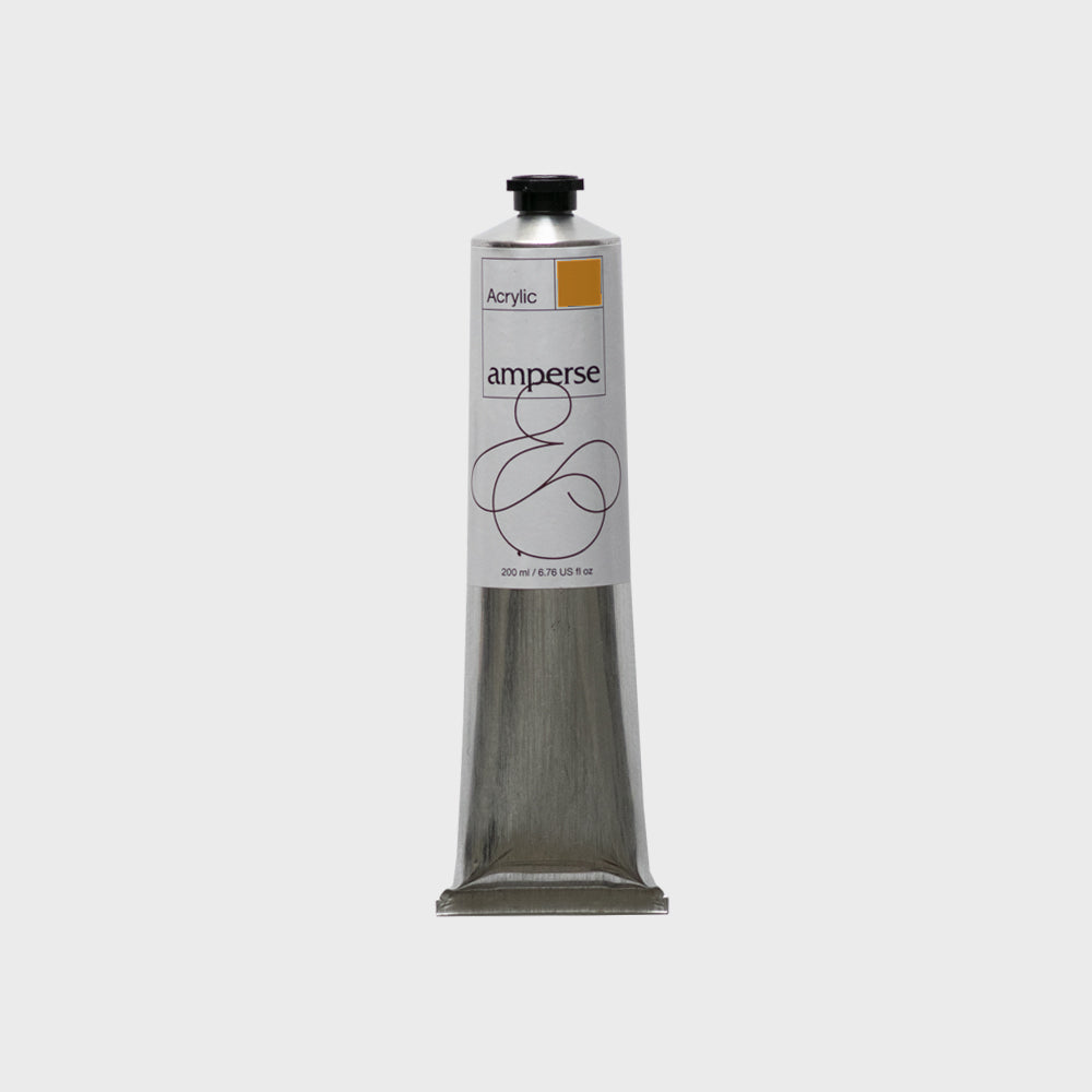 Acrylfarbe 200 ml von Amperse, Nr. 2 Gelb