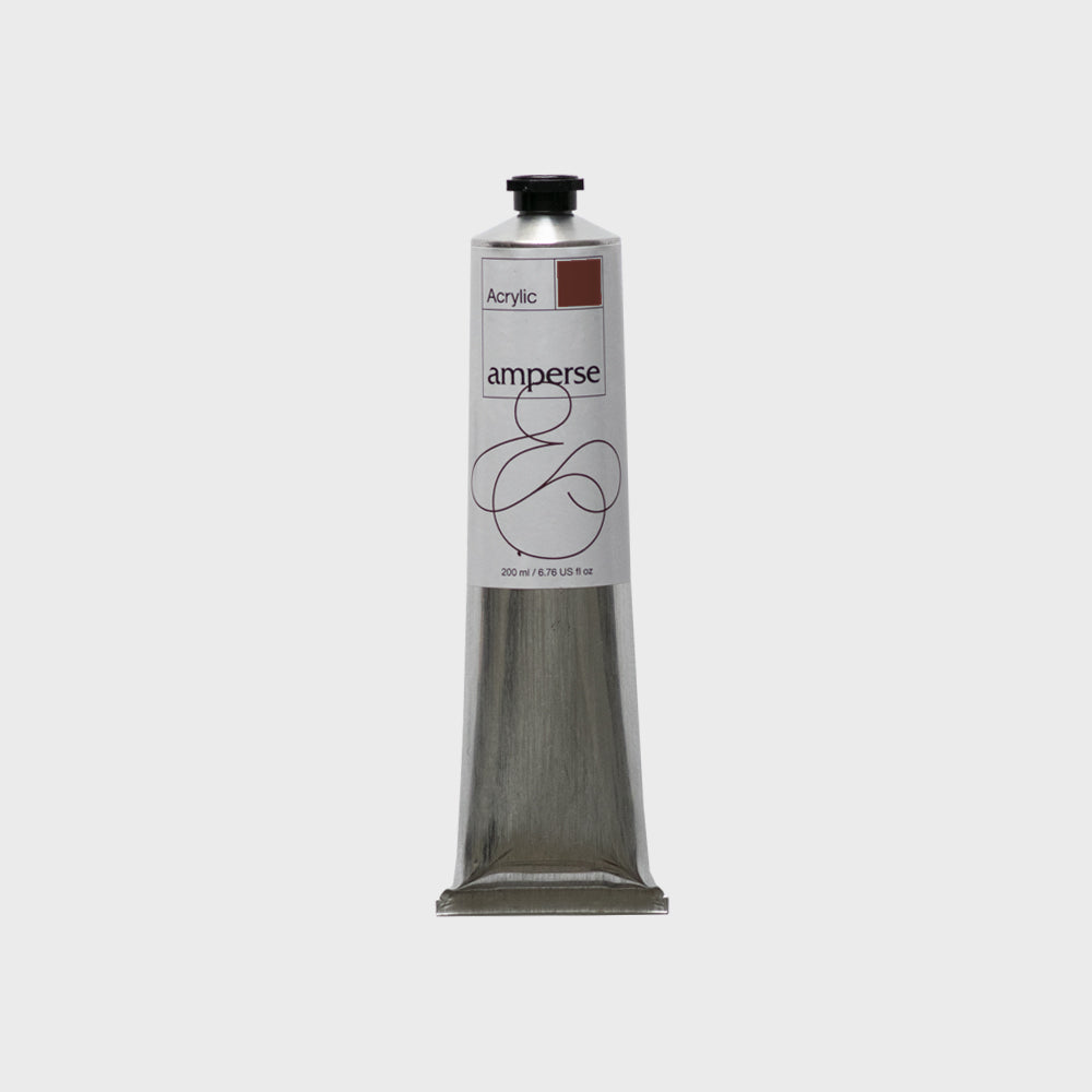 Acrylfarbe 200 ml von Amperse, Nr. 9 Siena gebrannt