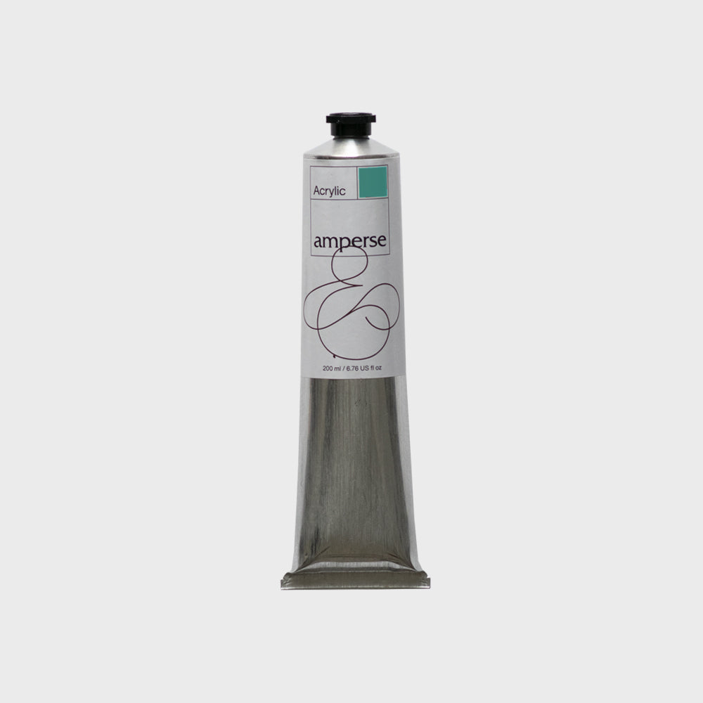 Acrylfarbe 200 ml von Amperse, Nr. 17 Wassergrün