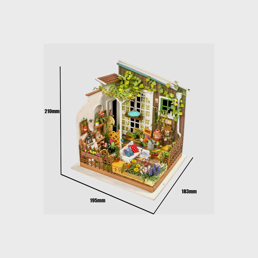 DIY Modellbausatz, Millers Garden, Robotime (1)