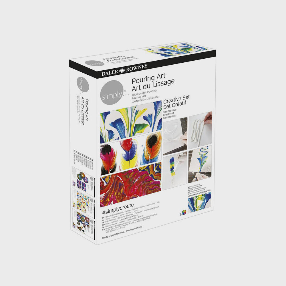 Kreatives Pouring-Set, Daler Rowney