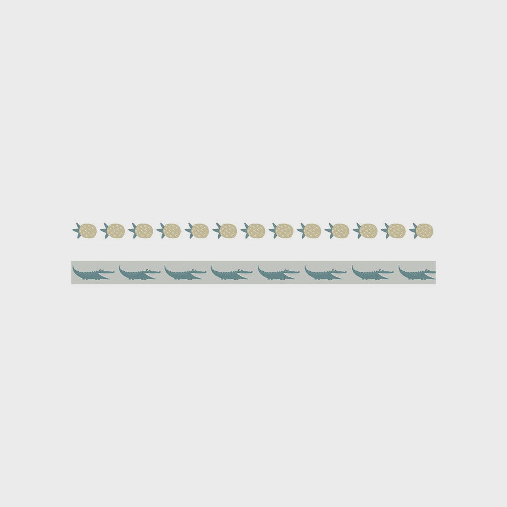 Klebeband Washi Krokodil, Kollektion Safari von Artemio (1)
