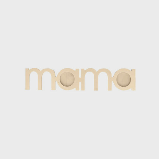 Mama-Rahmen aus Holz, Artemio