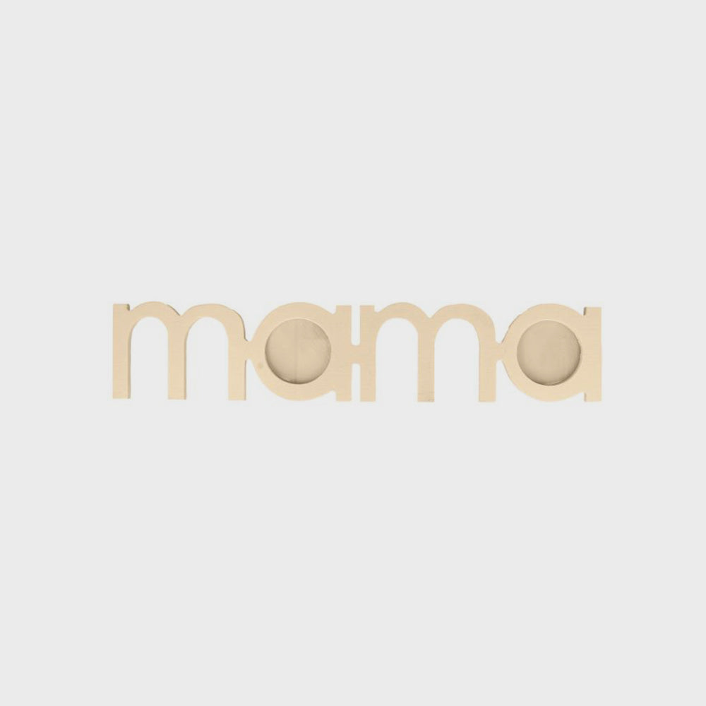Mama-Rahmen aus Holz, Artemio