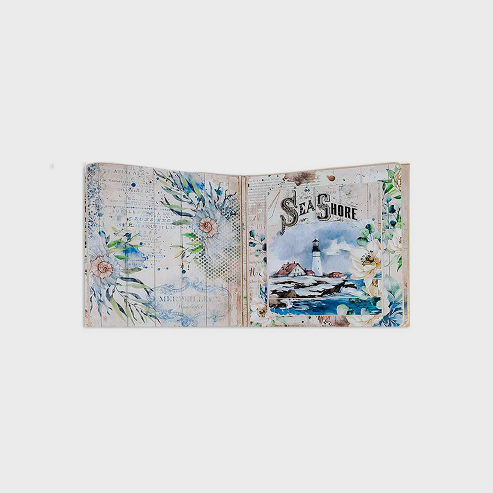 Set Bastelpapier Romatic Sea Dream, 30,5 x 30,5 cm, Stamperia (3)