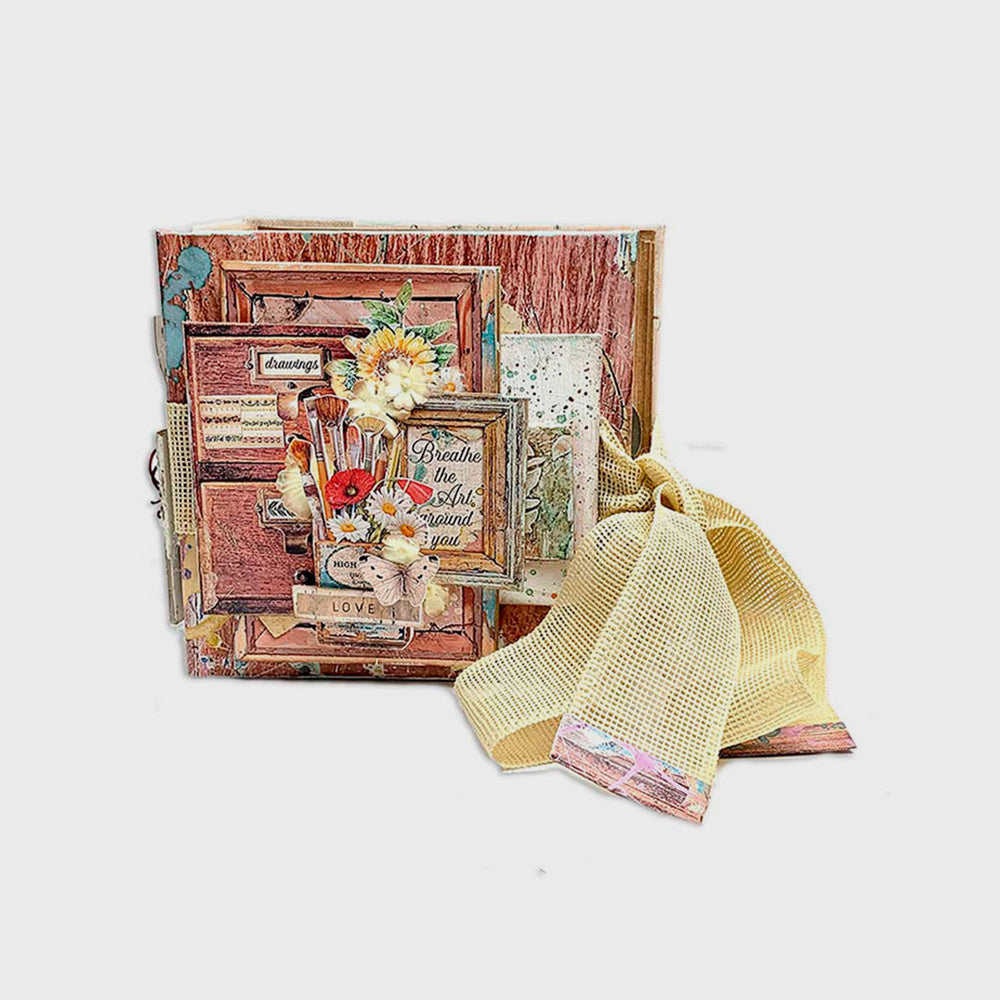 Set Bastelpapier Artelier Sara, 20,3 x 20,3 cm, Stamperia (12)