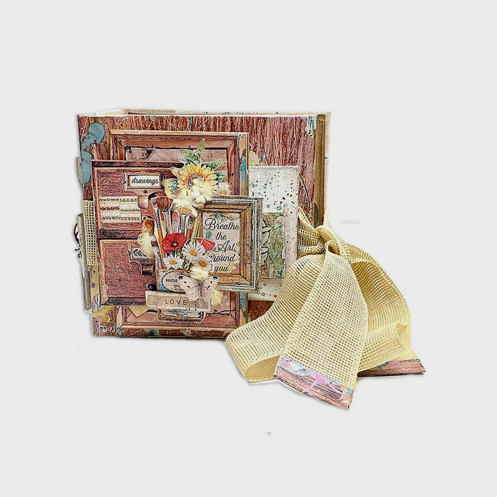Set Bastelpapier Artelier Sara, 20,3 x 20,3 cm, Stamperia (20)