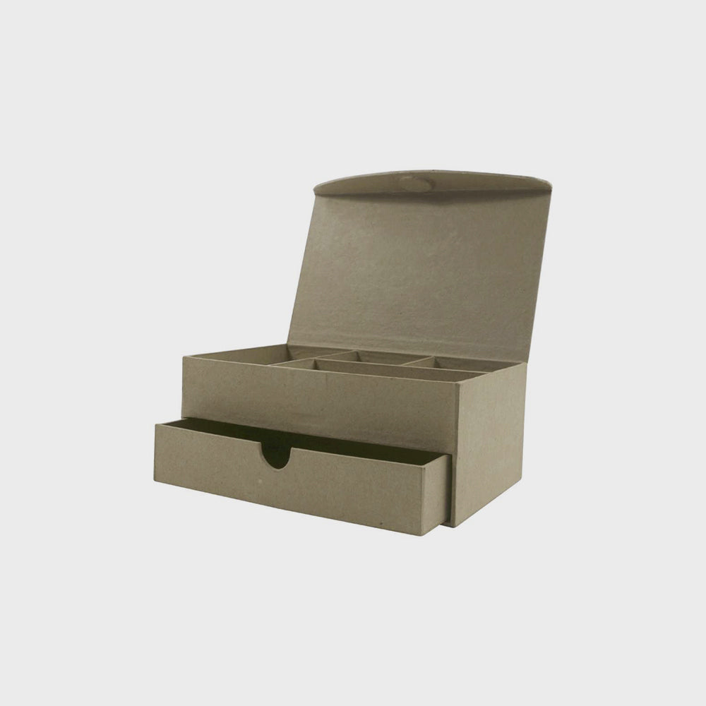 Schmuckkästchen Pappe, Décopatch (1)