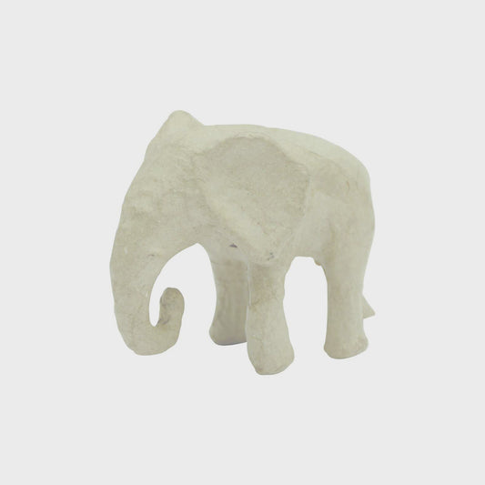 Afrikanischer Elefant Pappe, Décopatch