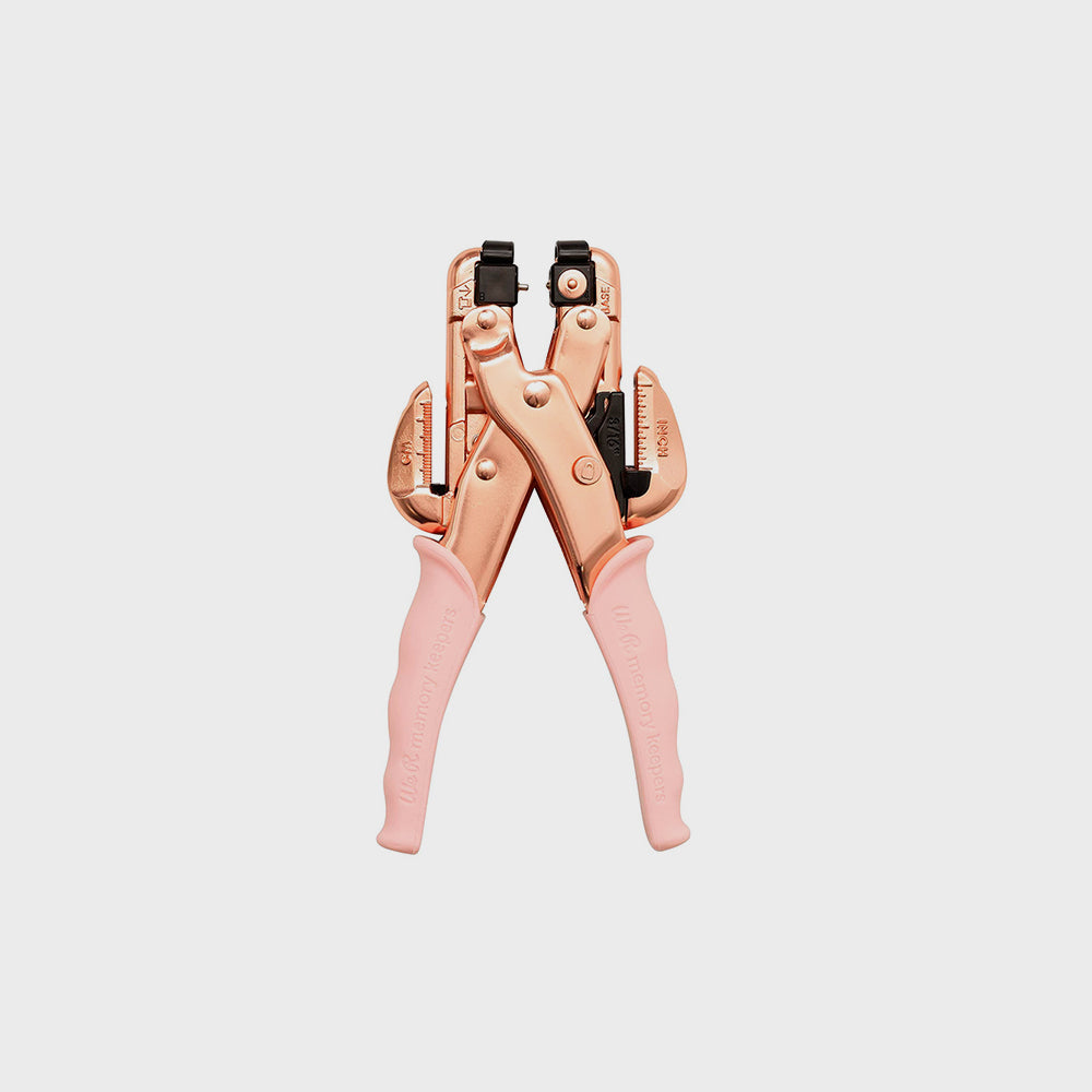 Crop-A-Dile Rose Gold We R Memory Keepers