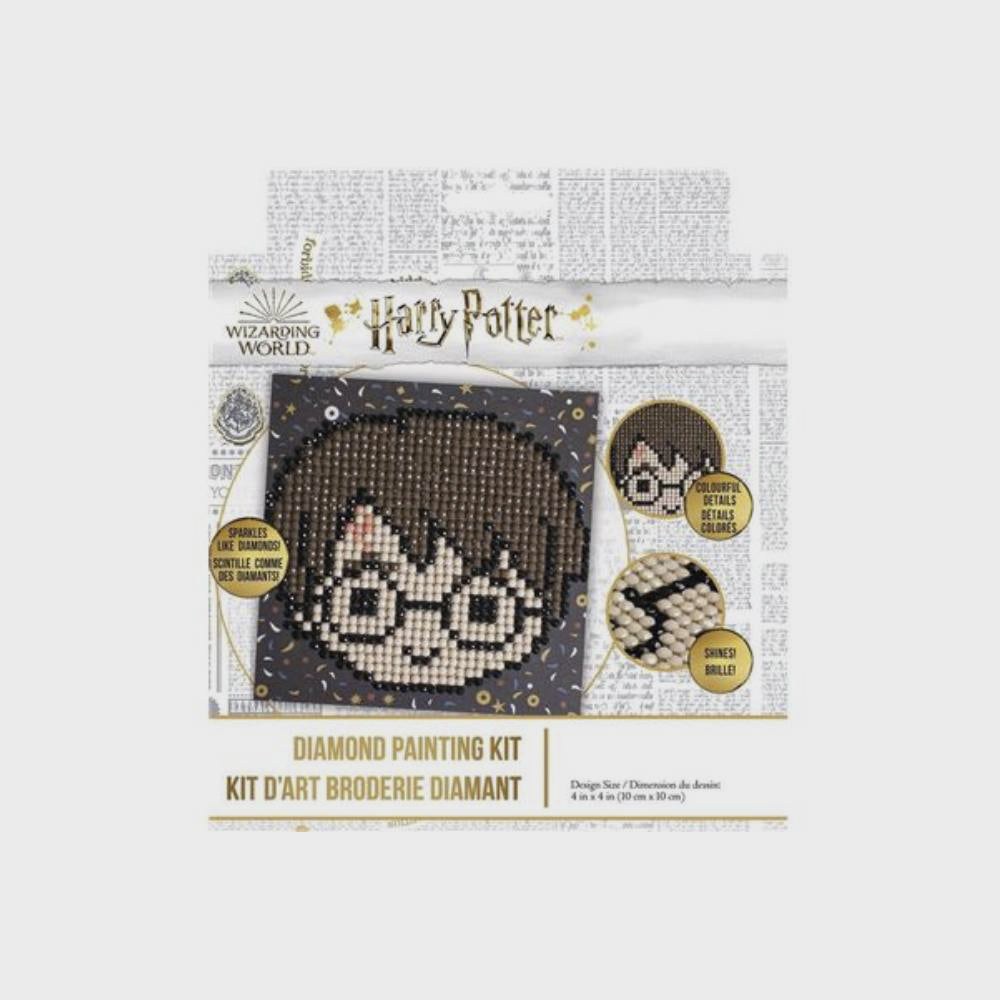 Diamond Painting Set Harry Potter 2 mit farbigen Diamanten, Diamond Dotz