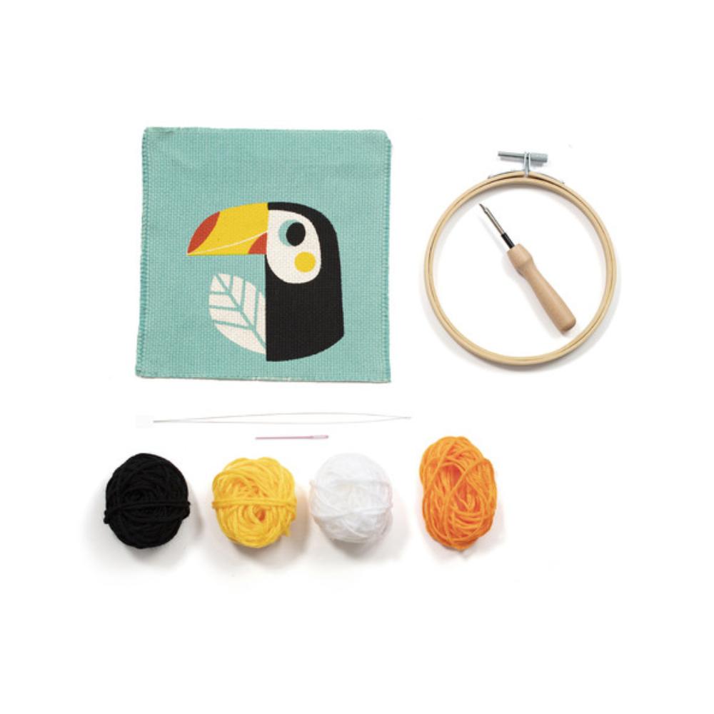 Set Punch-Needle Toucan