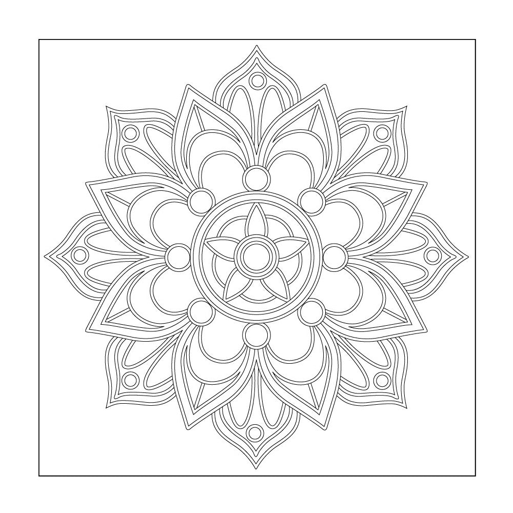 Set Malen mit Sand, Mandalas (2)