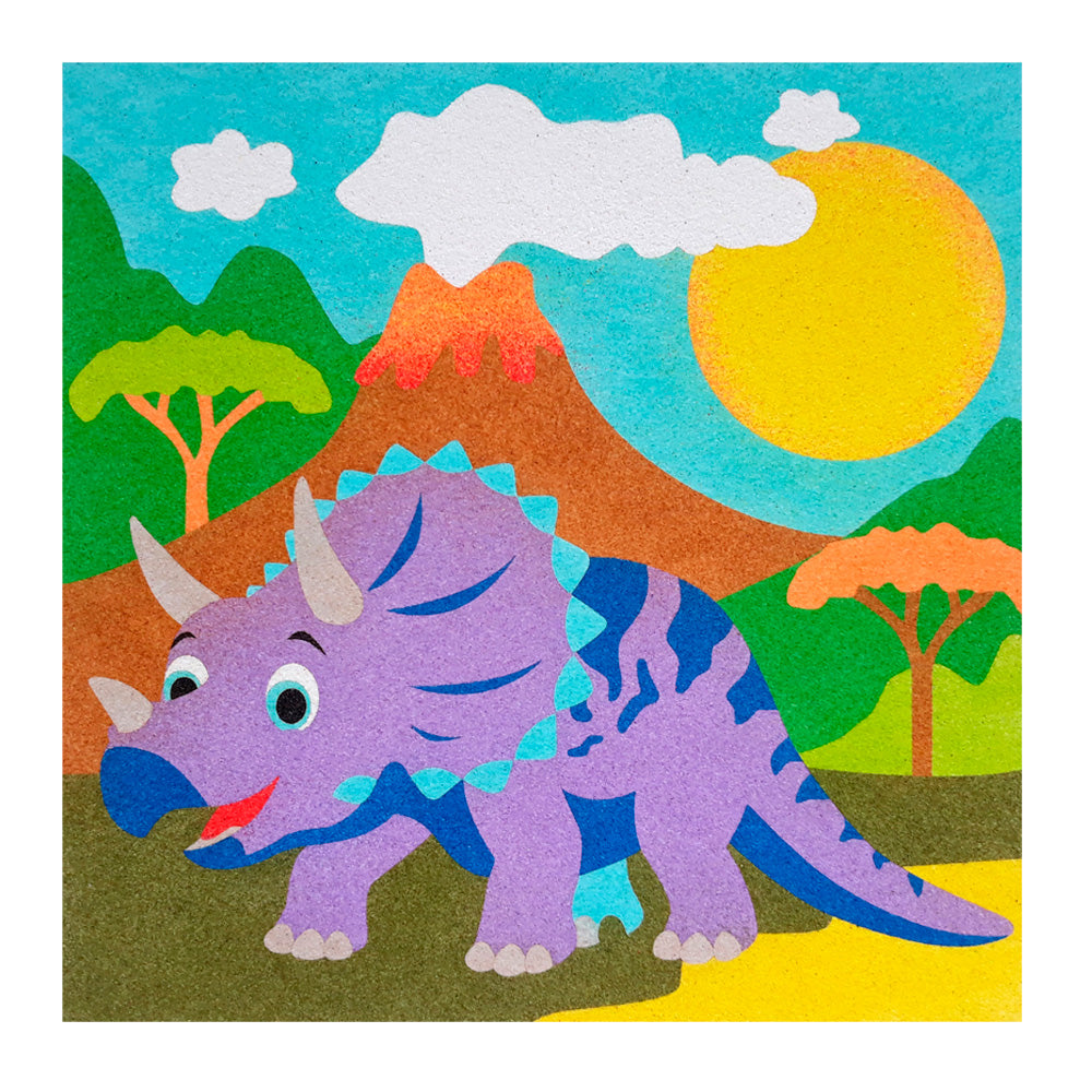 Set Malen mit Sand, Dinosaurier (1)