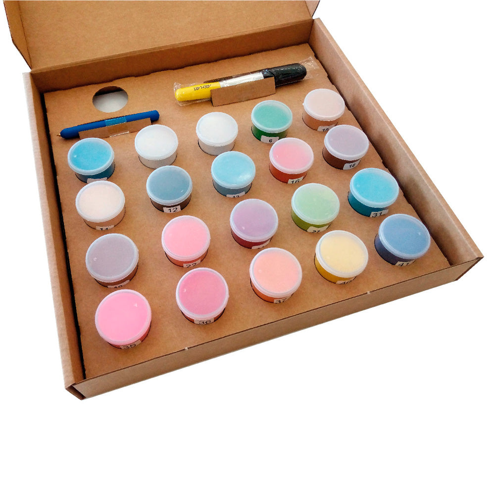 Set Malen mit Sand, J'attends (2)